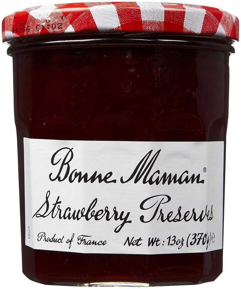 All-natural strawberry preserves from France.