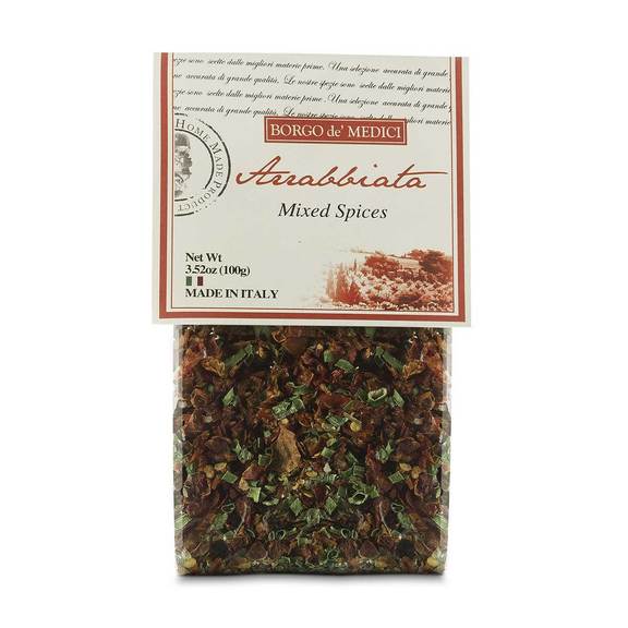 Borgo de Medici Arrabbiata Mixed Spices, 3.5 oz (100 g) Pantry Borgo de Medici 