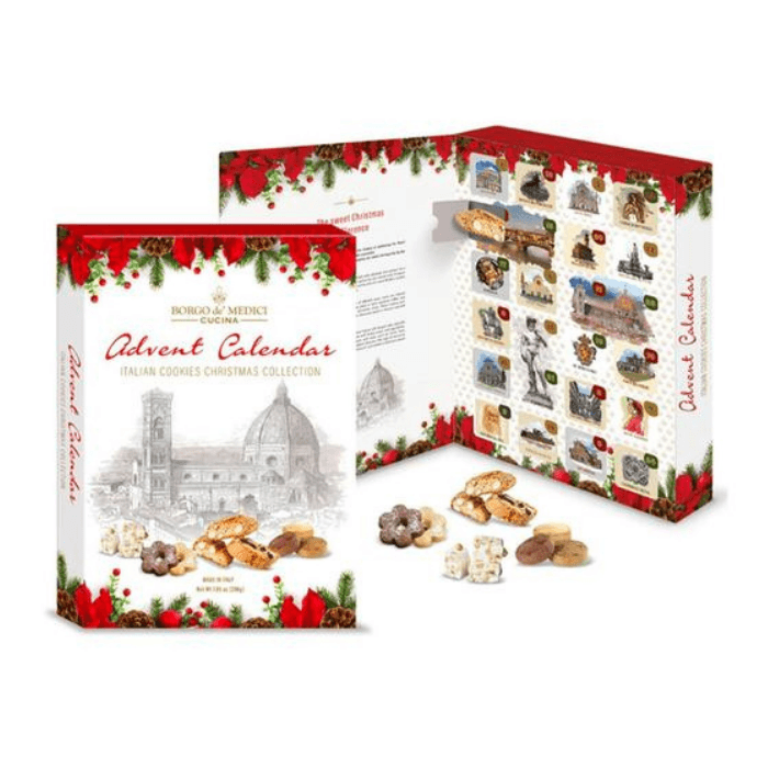 Borgo de #39 Medici Assorted Italian Cookies Advent Calendar 7 1 oz