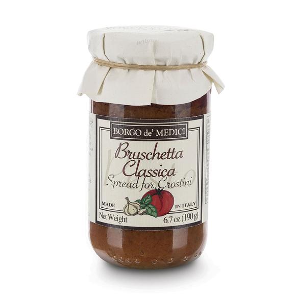 Borgo de Medici Bruschetta Classic Sundried Tomato Garlic & Basil Spreads, 6.7 oz