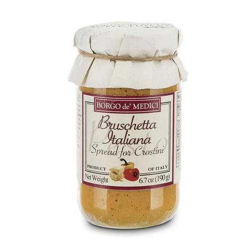 Borgo de Medici Bruschetta Italiana Ricotta Cheese & Bell Peppers Spreads, 6.7 oz