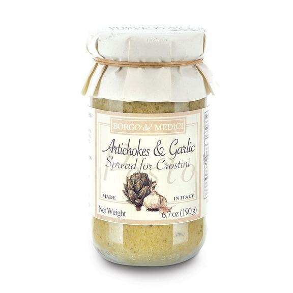 Borgo de Medici Garlic & Artichoke Spread, 6.7 oz (190 g) Pantry Borgo de Medici 