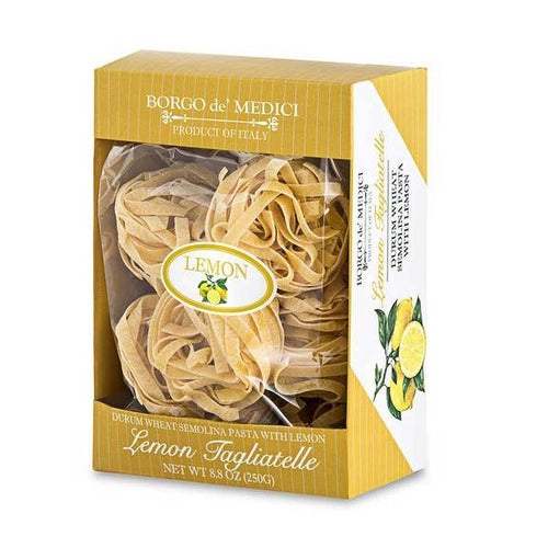 Borgo de Medici Lemon Flavored Tagliatelle Nests Pasta, 8.8 oz (250 g) Pasta & Dry Goods Borgo de Medici 