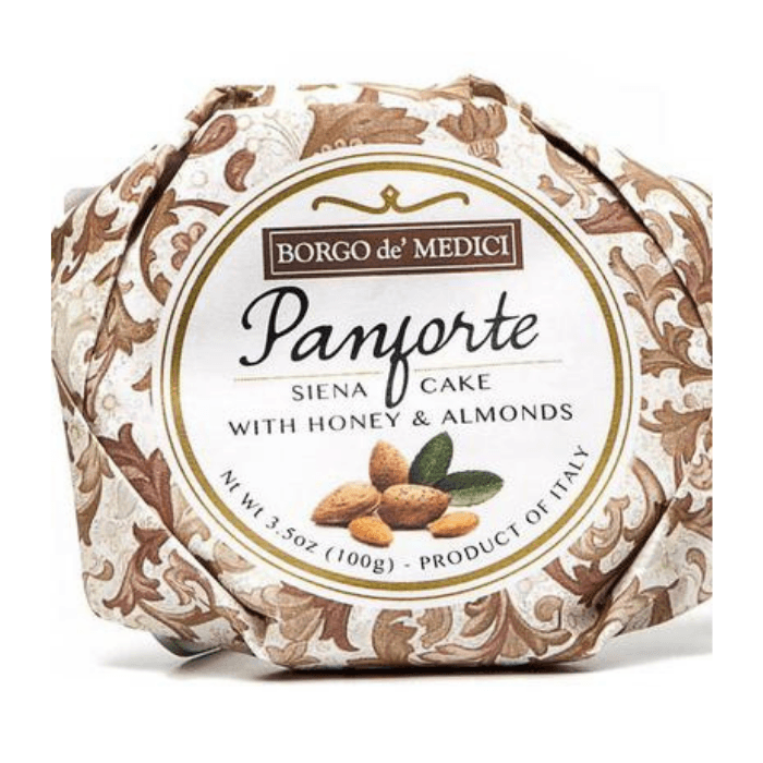 Borgo de' Medici Panforte with Honey & Almonds, 3.5 oz Sweets & Snacks Borgo de Medici 