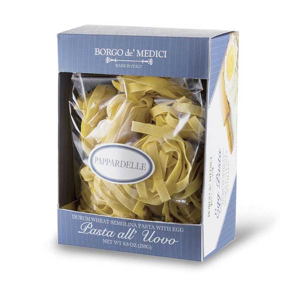 Borgo de Medici Pappardelle Egg Pasta Nests from Tuscany Italy