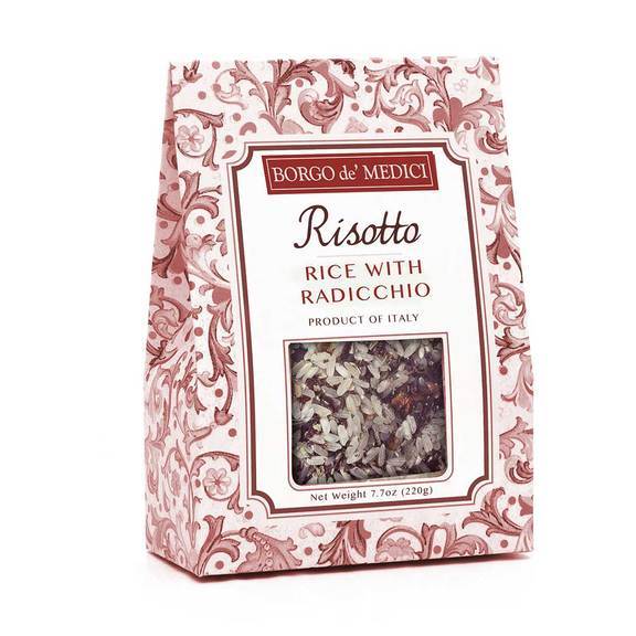 Borgo de Medici Risotto Rice with Radicchio, 7.7 oz (220 g) Pasta & Dry Goods Borgo de Medici 