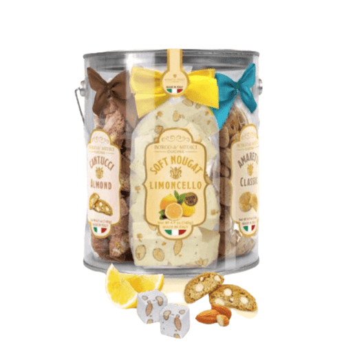 Borgo de' Medici Soft Nougat & Biscotti Gift Set, 1.3 Lbs Sweets & Snacks Borgo de Medici 