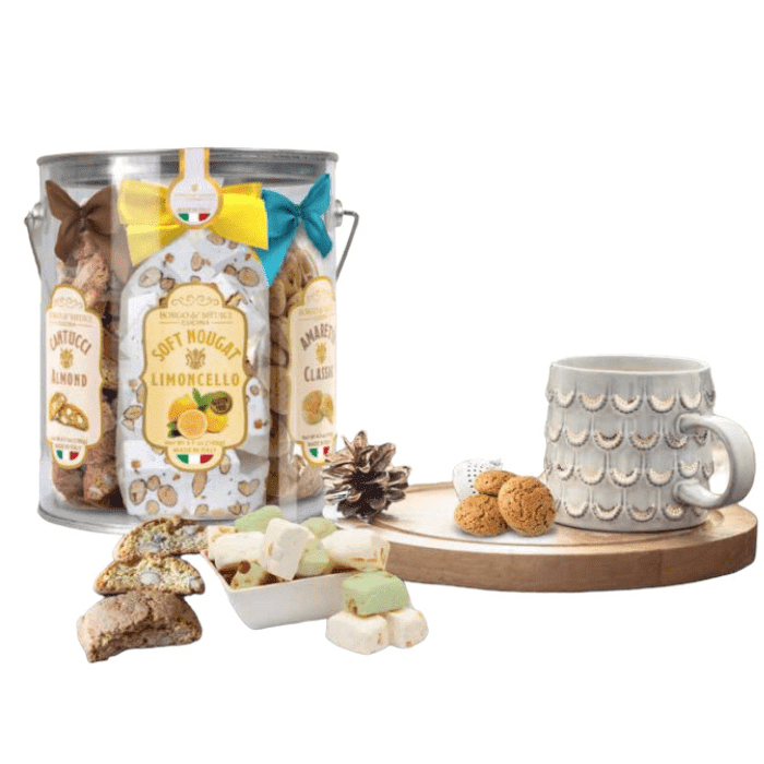 Borgo de' Medici Soft Nougat & Biscotti Gift Set, 1.3 Lbs Sweets & Snacks Borgo de Medici 