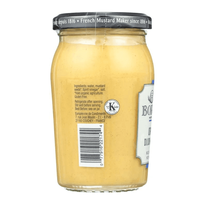 Bornier Organic Dijon Mustard, 7.4 oz Sauces & Condiments Bornier 