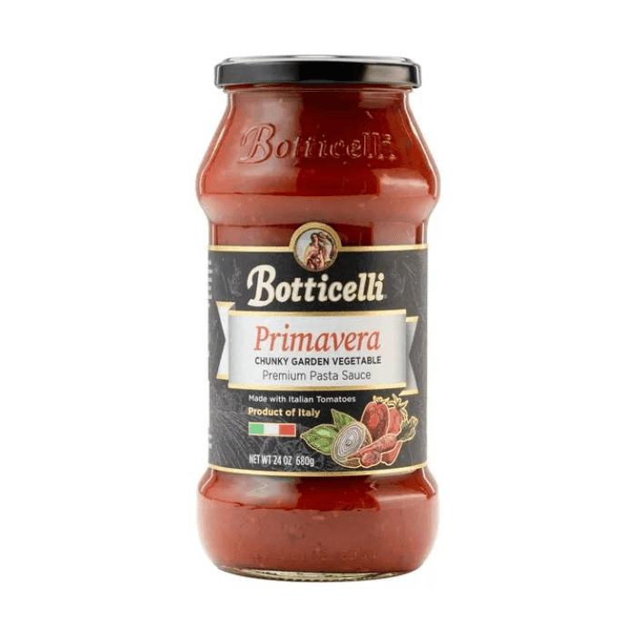 Botticelli Primavera Pasta Sauce, 24 oz Sauces & Condiments Botticelli 