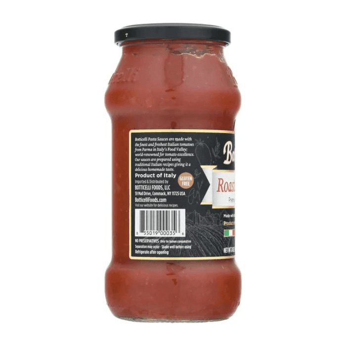Botticelli Roasted Garlic Pasta Sauce, 24 oz Sauces & Condiments Botticelli 