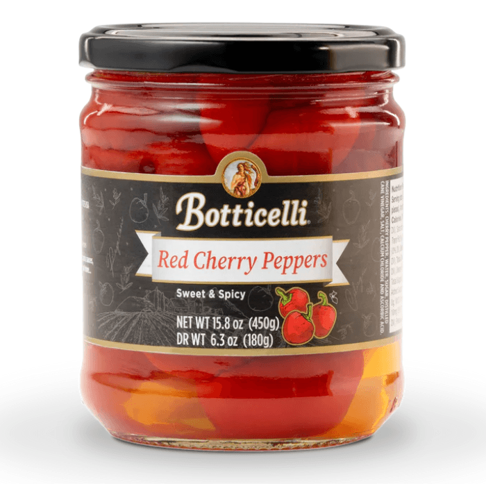 Botticelli Sweet & Hot Cherry Pepper, 15.8 oz Fruits & Veggies Botticelli 