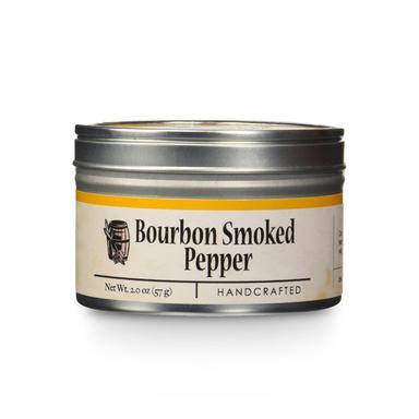 Bourbon Smoked Pepper, 2 oz Pantry Bourbon Barrel Foods 