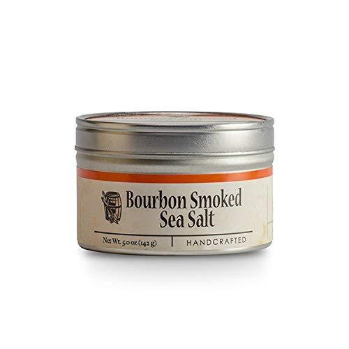 Bourbon Smoked Sea Salt, 5 oz Pantry Bourbon Barrel Foods 