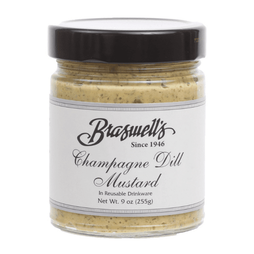 Braswell's Champagne Dill Mustard, 9 oz Sauces & Condiments Braswell's 
