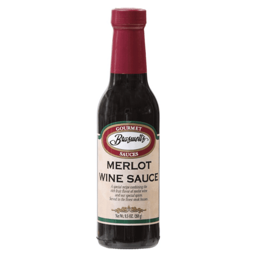 Braswell’s Merlot Wine Steak Sauce, 9.5 oz Sauces & Condiments Braswell's 