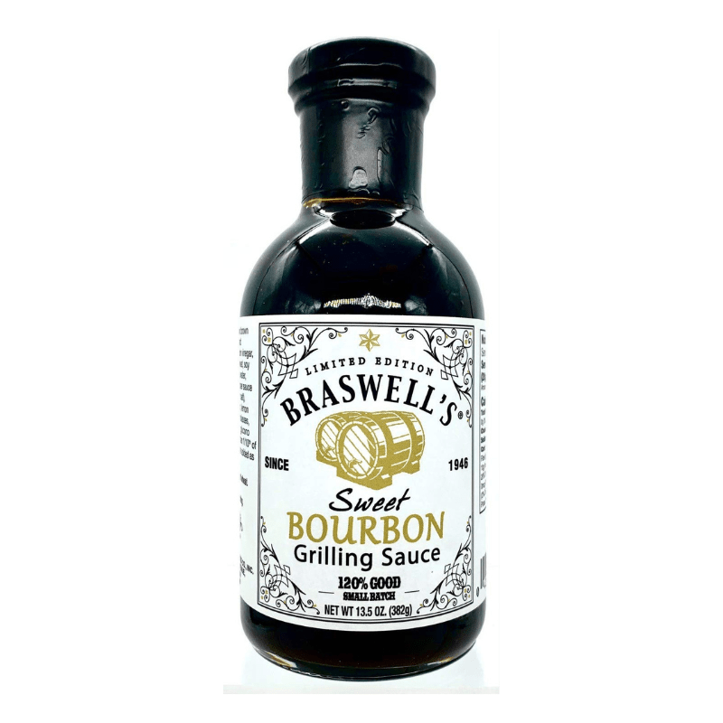 Braswell’s Sweet Bourbon Grilling Sauce, 13.5 oz Sauces & Condiments Braswell's 