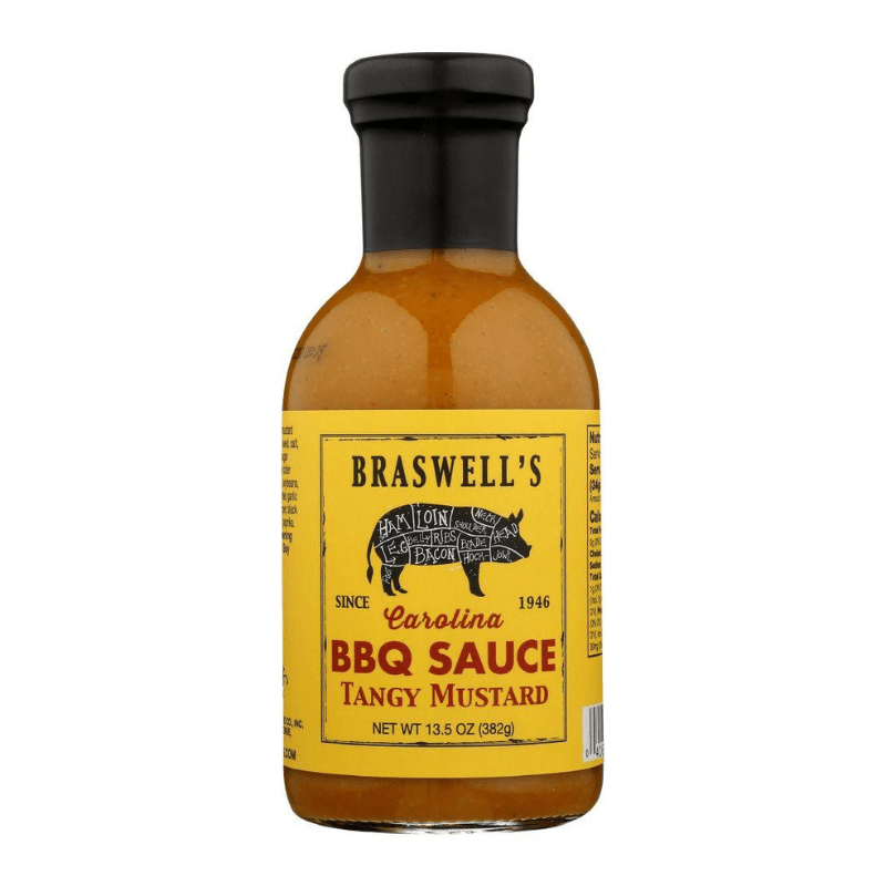 Braswell's Tangy Mustard BBQ Sauce, 13.5 oz Sauces & Condiments Braswell's 