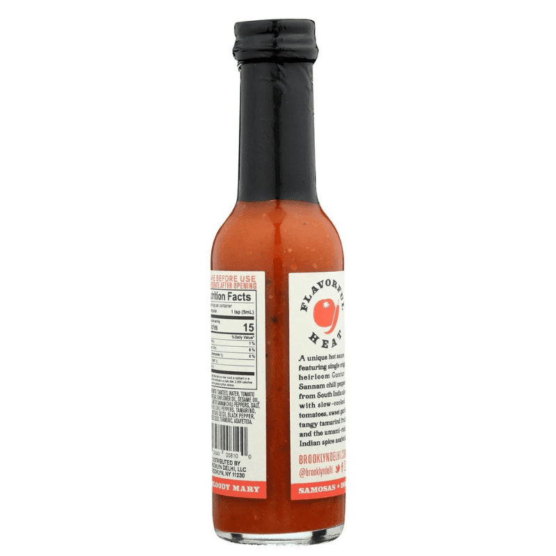 Brooklyn Delhi Indian Tomato Hot Chili Sauce, 5 oz Sauces & Condiments Brooklyn Delhi 