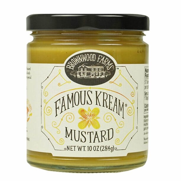 Brownwood Farms Famous Kream Mustard, 10 oz Sauces & Condiments Brownwood Farms 