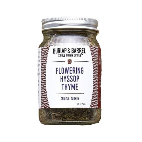 Burlap & Barrel Flowering Hyssop Thyme, 0.8 oz Pantry Burlap & Barrel 