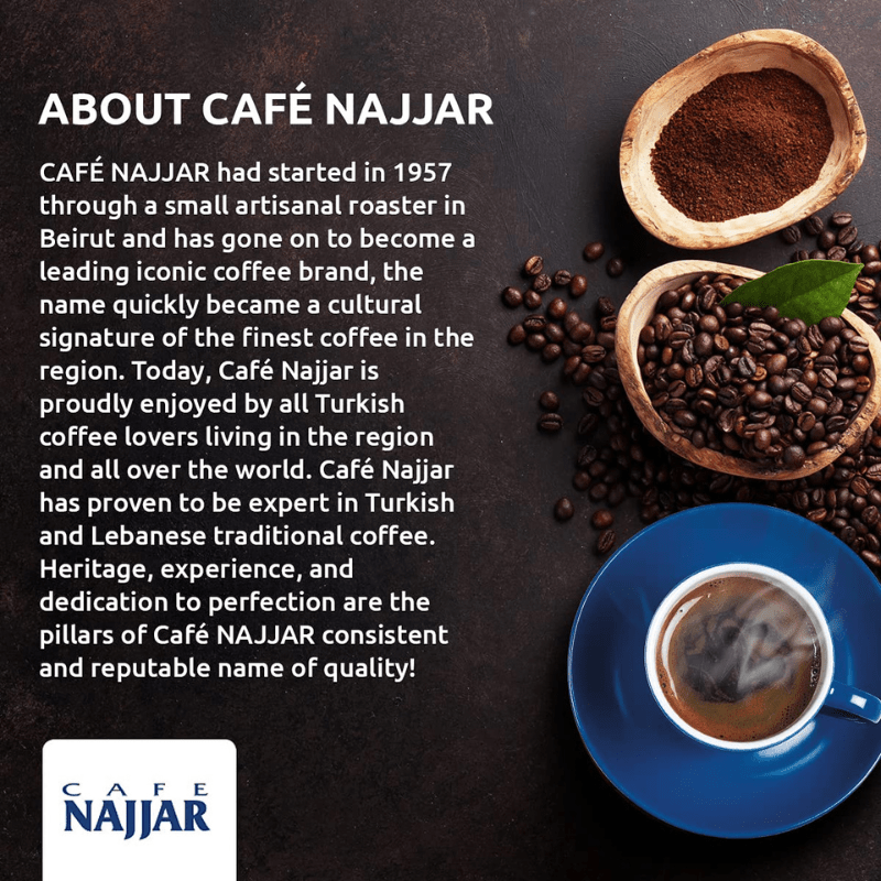 Café Najjar Lebanese Coffee, 16 oz Coffee & Beverages Café Najjar 