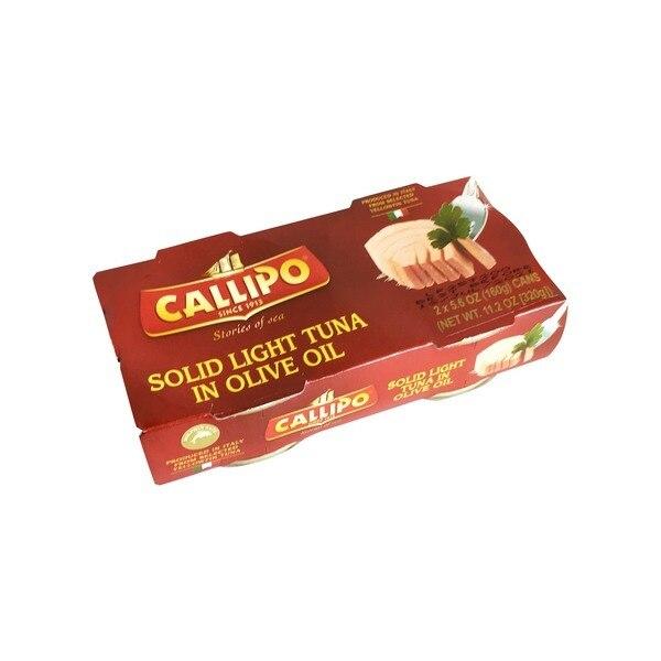 Callipo Oro Tuna Light in Olive oil - 2 cans (5.6oz)
