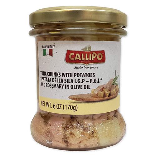 Callipo Tuna in Olive Oil with Potatoes and Rosemary, 6 oz Seafood Callipo 