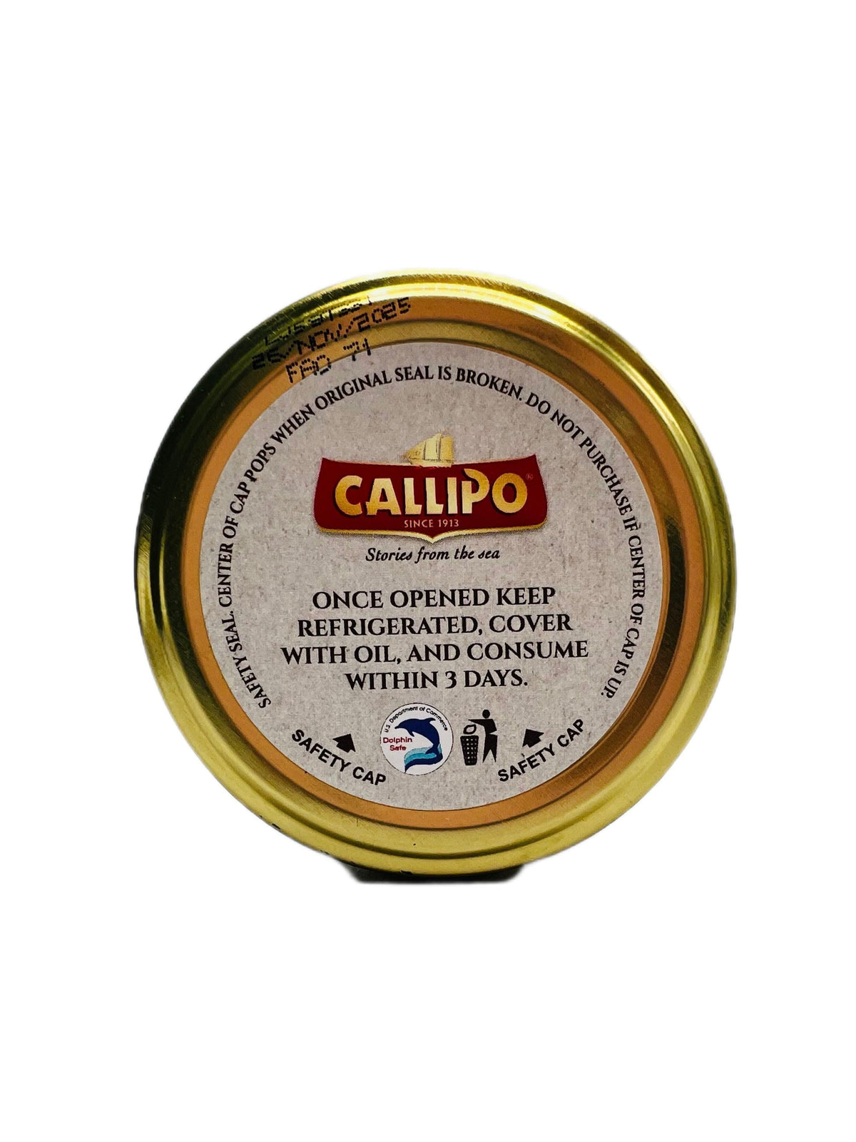 Callipo Solid Light Tuna In Olive Oil – Made In Eatalia - View #7