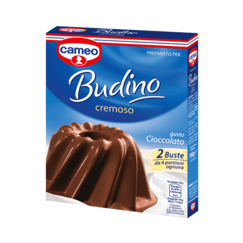 Cameo Budino Cremoso Chocolate Pudding Mix, 180g Pantry Cameo 