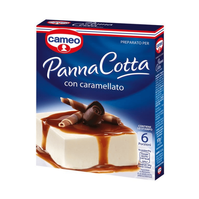 Cameo Panna Cotta Caramellata Cake Mix, 97 g Pantry Cameo 