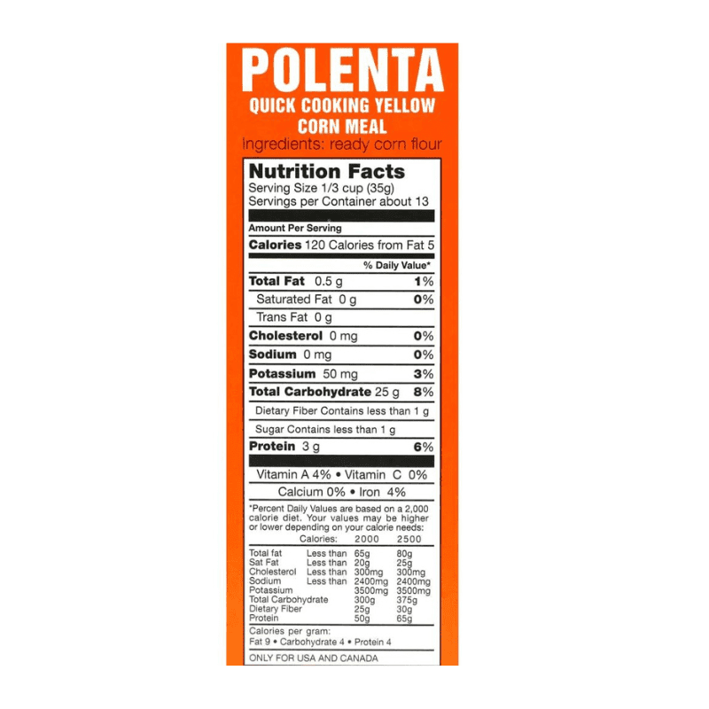 Campanini Polenta, 1 Lb Pasta & Dry Goods Campanini 