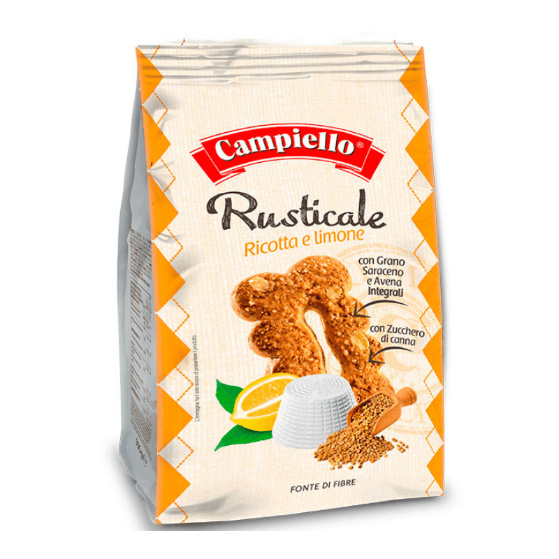 Campiello Rusticale Biscuits with Ricotta & Lemon, 12.3 oz Sweets & Snacks Campiello 