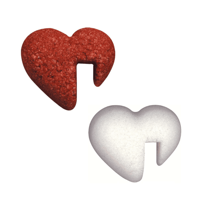 Canasuc Toasting Red Heart Sugar Charms, 4.06 oz Pantry Canasuc 