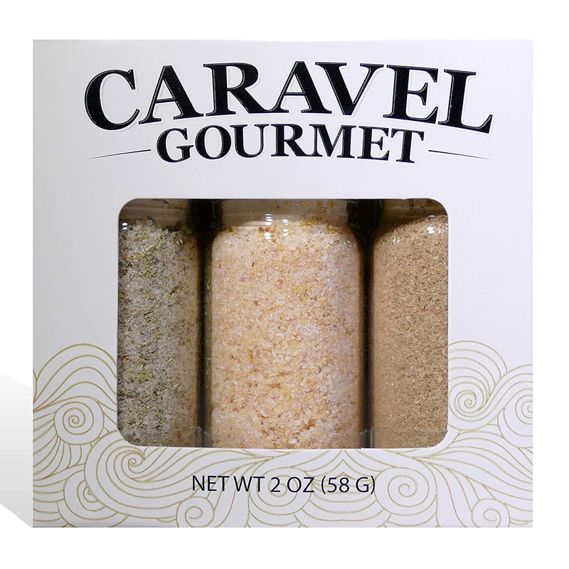 Caravel Gourmet Himalayan Sea Salt Mini Trio Sampler. Pantry Caravel Gourmet 