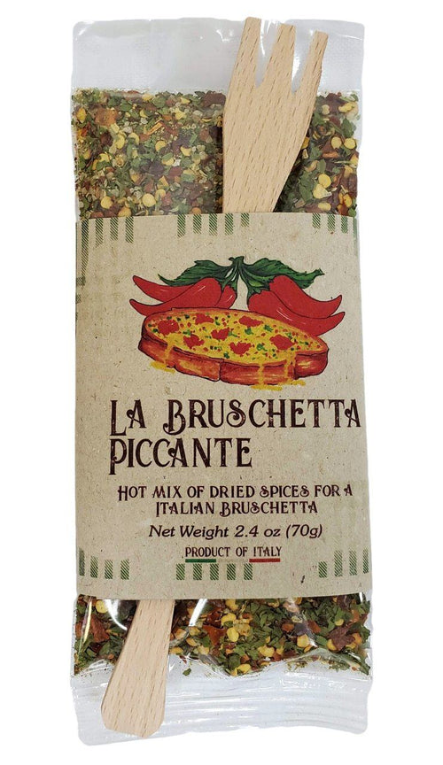 Casarecci Italian Bruschetta Hot Mix of Dried Spices, 2.4 oz
