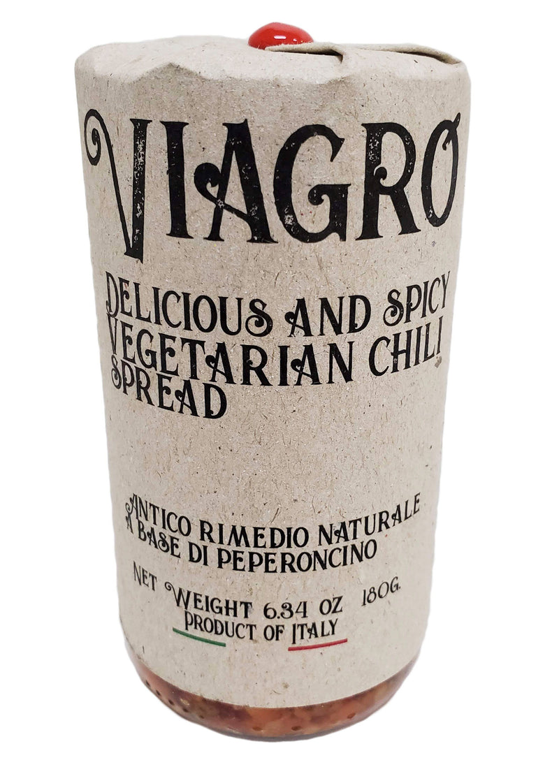 Casarecci Viagro' Delicious and Spicy Vegetarian Chili Spread, 6.34 oz Pantry Casarecci 