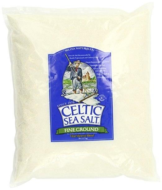 Celtic Sea Salt Fine Ground Vital Mineral Blend, 5 lbs