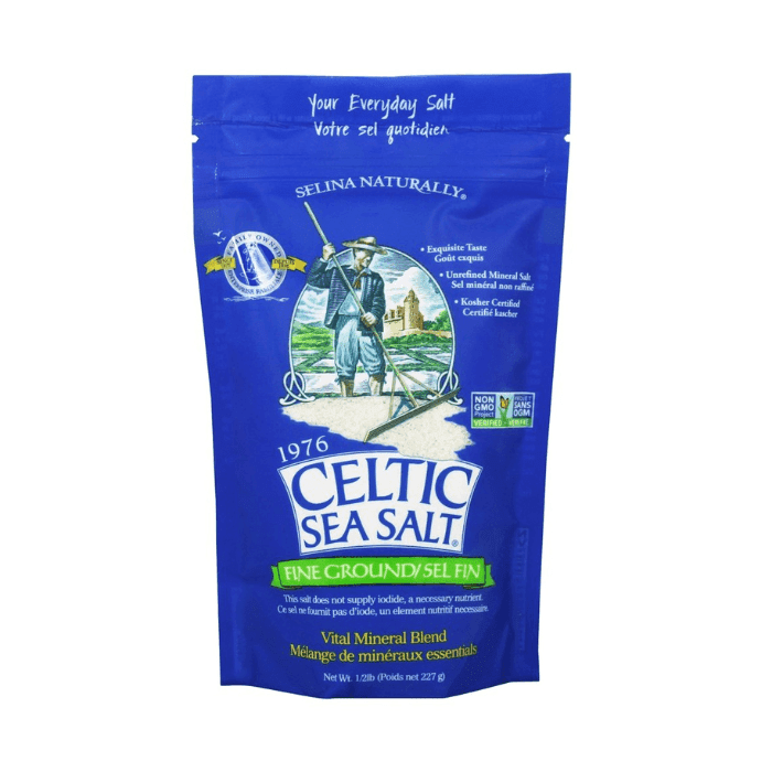 Celtic Sea Salt Fine Ground Vital Mineral Blend, 8 oz Pantry Celtic Sea Salt 