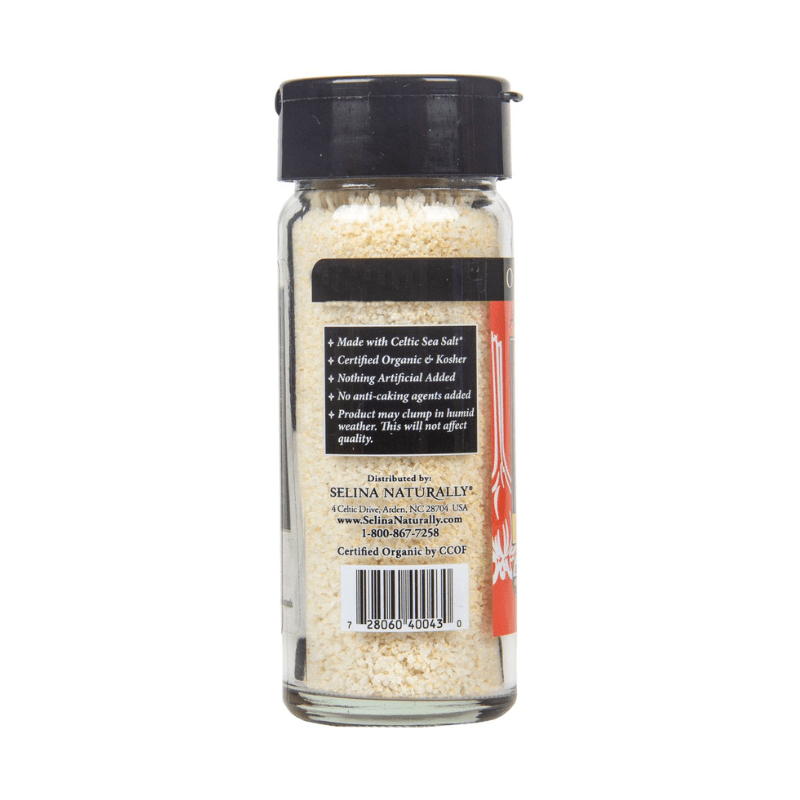 Celtic Sea Salt Organic Garlic Salt Shaker, 2.4 oz Pantry Celtic Sea Salt 