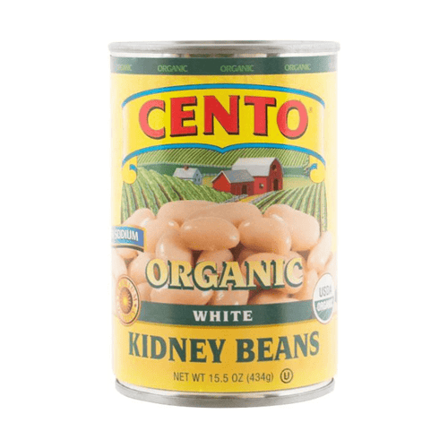 Cento Organic Cannellini White Kidney Beans, 15.5 oz Pasta & Dry Goods Cento 