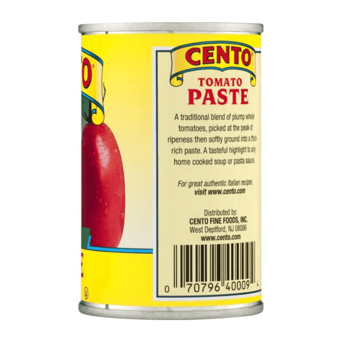 Cento Tomato Paste, 6 oz Pantry Cento 
