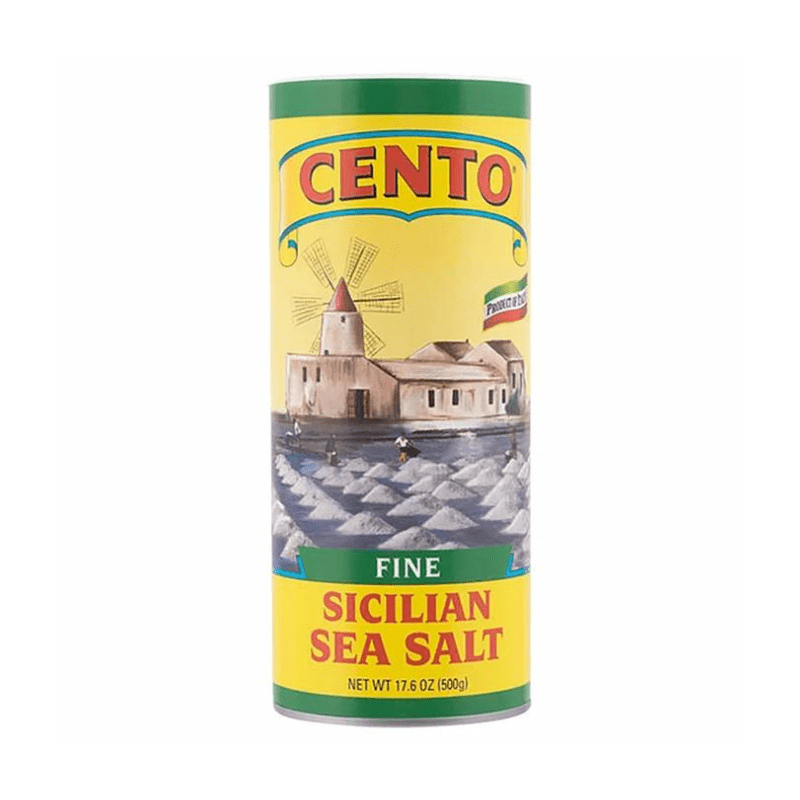 Cento Trapani Fine Sicilian Sea Salt, 17.6 oz Pantry Cento 