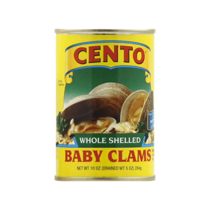 Cento Whole Shelled Baby Clams, 10 oz Seafood Cento 