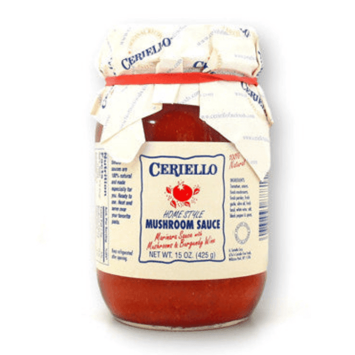 Ceriello Mushroom Sauce, 15 oz Sauces & Condiments Ceriello 