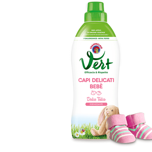 Vert di Chanteclair Capi Delicati Bebè Dolce Talco 750 ml