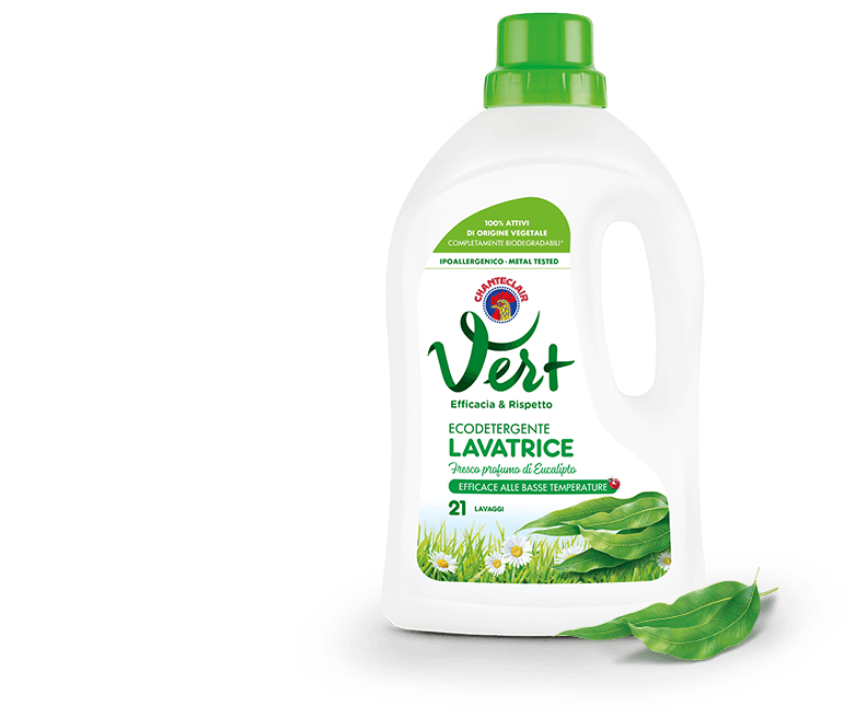 Chanteclair Vert Ecodetergent Classic Washing Machine Detergent with Eucalyptus Oil, 36.2 oz Home & Kitchen Chanteclair 