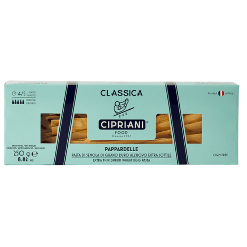 Cipriani Pappardelle Egg Pasta, 8.8 oz Pasta & Dry Goods Cipriani 