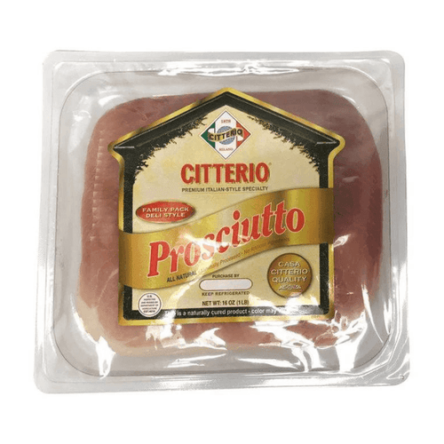 Citterio Sliced Prosciutto, 16 oz Meats Citterio 