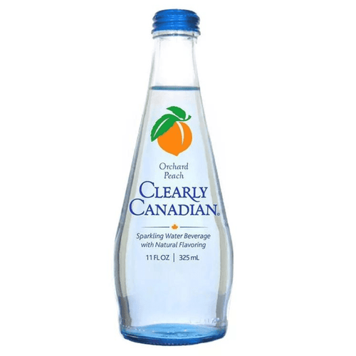 Clearly Canadian Orchard Peach Sparkling Water Bottle, 11 oz Coffee & Beverages Clearly Canadian 